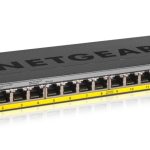 NETGEAR GS116LP | Unmanaged Switch | 16 Poorten | Gigabit Ethernet (10/100/1000 Mbps) | PoE | Zwart