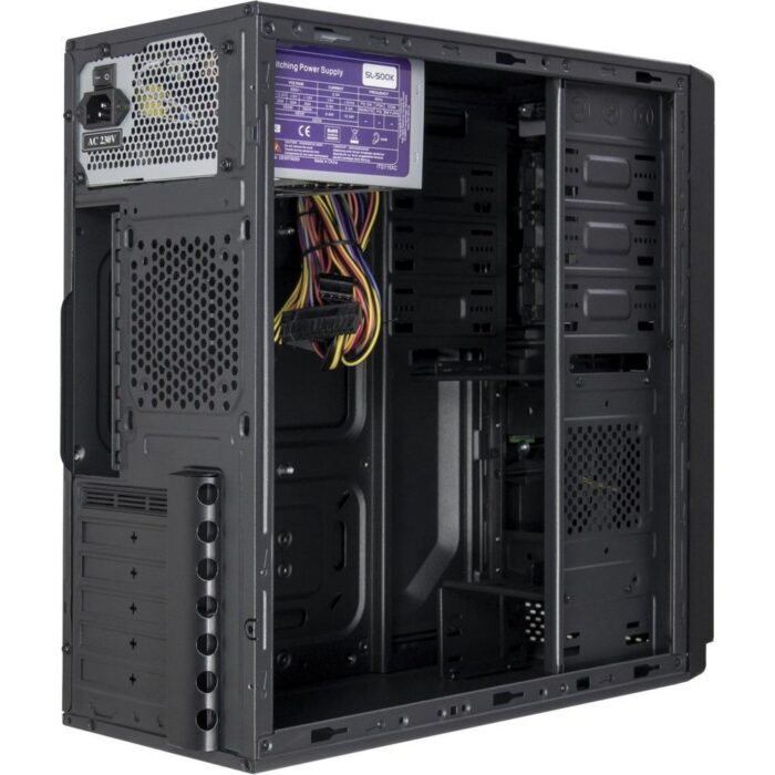 Inter-Tech IT-5916 | Midi Tower Case | 500 Watt Voeding | Zwart - Afbeelding 7