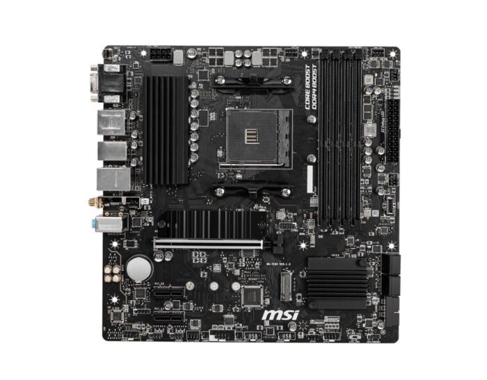 MSI B550M PRO-VDH WIFI | Socket AM4 | AMD B550 | 4xDDR4 | Micro-ATX | Moederbord | Returned - Afbeelding 3
