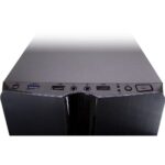 Inter-Tech Thunder Blue Light | Midi Tower Case | Zwart | RENEWED - Afbeelding 3