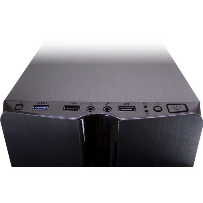 Inter-Tech Thunder Blue Light | Midi Tower Case | Zwart | RENEWED - Afbeelding 3