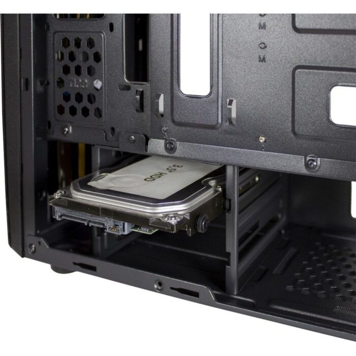 Inter-Tech Thunder Blue Light | Midi Tower Case | Zwart | RENEWED - Afbeelding 2