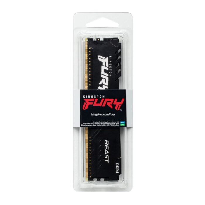Kingston Fury Beast | 1x4GB DDR4 | 2666MHz | DIMM | CL16 | Geheugenmodule | RAM - Afbeelding 5