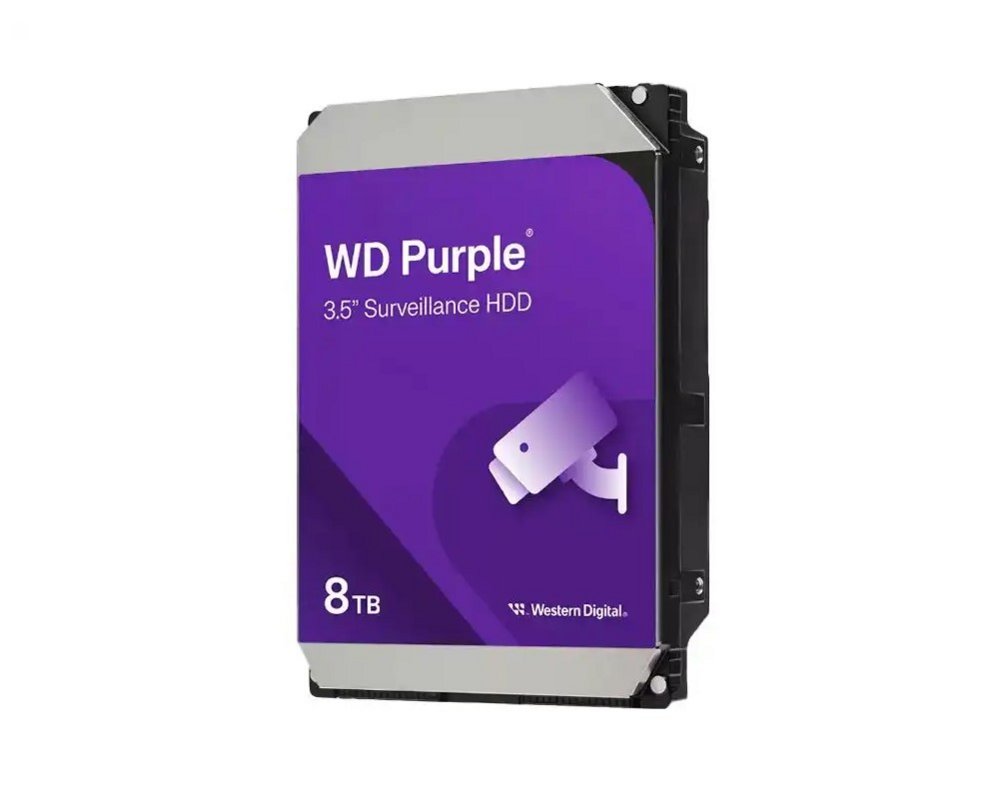 c04268679273d01bc5756beb6fe9b7858a428f4f80621a92e3dbd600d11bf817.jpg Seagate Purple Surveillance HDD 3.5" | 8TB SATA III | 5400RPM | Recertified - Afbeelding 1