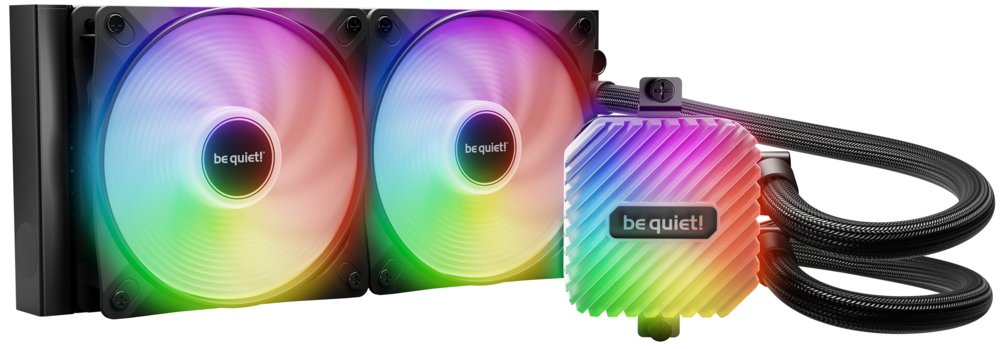 c1673c2866b0f27c8a210a6415eb278f26335e1828c22b9b06e1dfd7648c9679.jpg be quiet! LIGHT LOOP 240mm | All-in-One CPU Waterkoeler | Zwart - Afbeelding 1