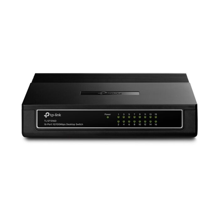 TP-LINK TL-SF1016D | Unmanaged Fast Ethernet Switch | 16 Poorten - Afbeelding 2