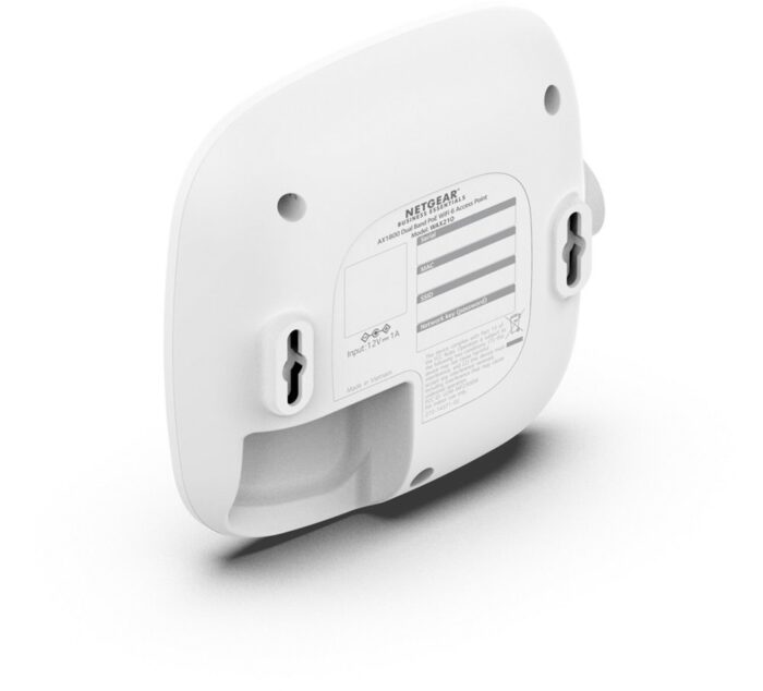 Netgear WAX210 | WiFi 6 Access Point (AX1800) | 1800 Mbit/s | PoE (802.3at) | Inclusief Montagebeugel - Afbeelding 4