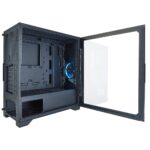 Azza Eclipse 440 ARGB | Midi Tower Case | Zwart - Afbeelding 5