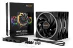 be quiet! Light Wings | 140mm PWM Triple Pack high-speed Computer behuizing Ventilator 14 cm Zwart 3 stuk(s) - Afbeelding 6