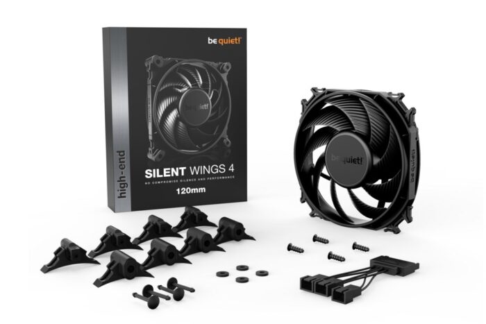 be quiet! SILENT WINGS 4 | 120mm Computer behuizing Ventilator 12 cm Zwart 1 stuk(s) - Afbeelding 4