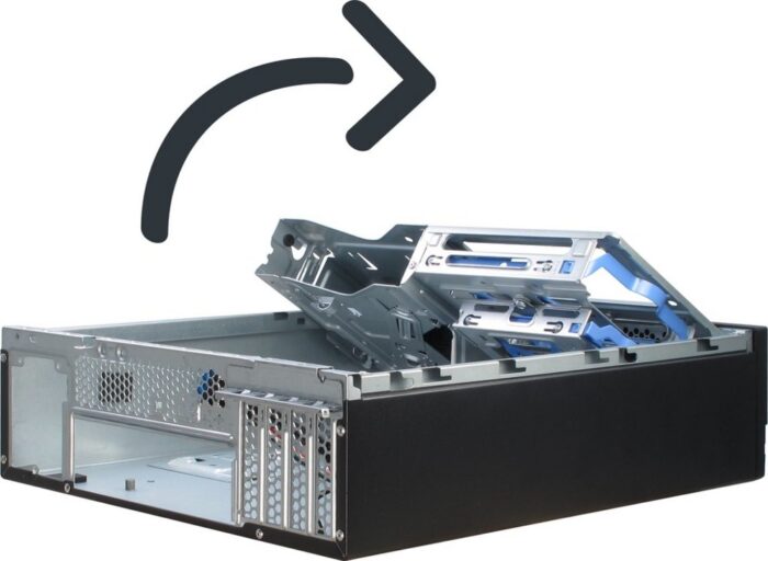 Inter-Tech IT-502 | Mini Tower Case | Zwart - Afbeelding 10