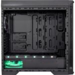 Inter-Tech X-908 Infini2 | Infinity Mirror | Tower Case | USB-C | Zwart - Afbeelding 6