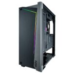 Azza Apollo 430 RGB | Midi Tower Case | Zwart - Afbeelding 5