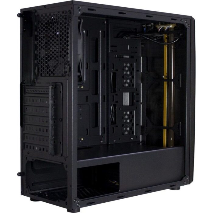 Inter-Tech Thunder Blue Light | Midi Tower Case | Zwart | RENEWED - Afbeelding 4