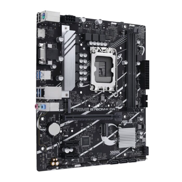 ASUS PRIME B760M-K D4 | Socket LGA 1700 | Intel B760 | 2xDDR4 | Micro-ATX | Moederbord - Afbeelding 2