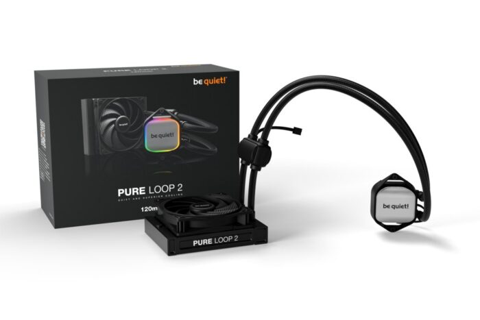 be quiet! PURE LOOP 2 120mm | All-in-One CPU Waterkoeler | Zwart - Afbeelding 2