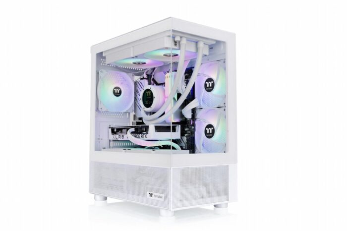 Thermaltake View 170 TG ARGB Snow | Micro Tower Case | Snow (CA-1Z4-00M6WN-00) - Afbeelding 2