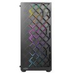 Azza Spectra RGB | Midi Tower Case | Zwart - Afbeelding 2