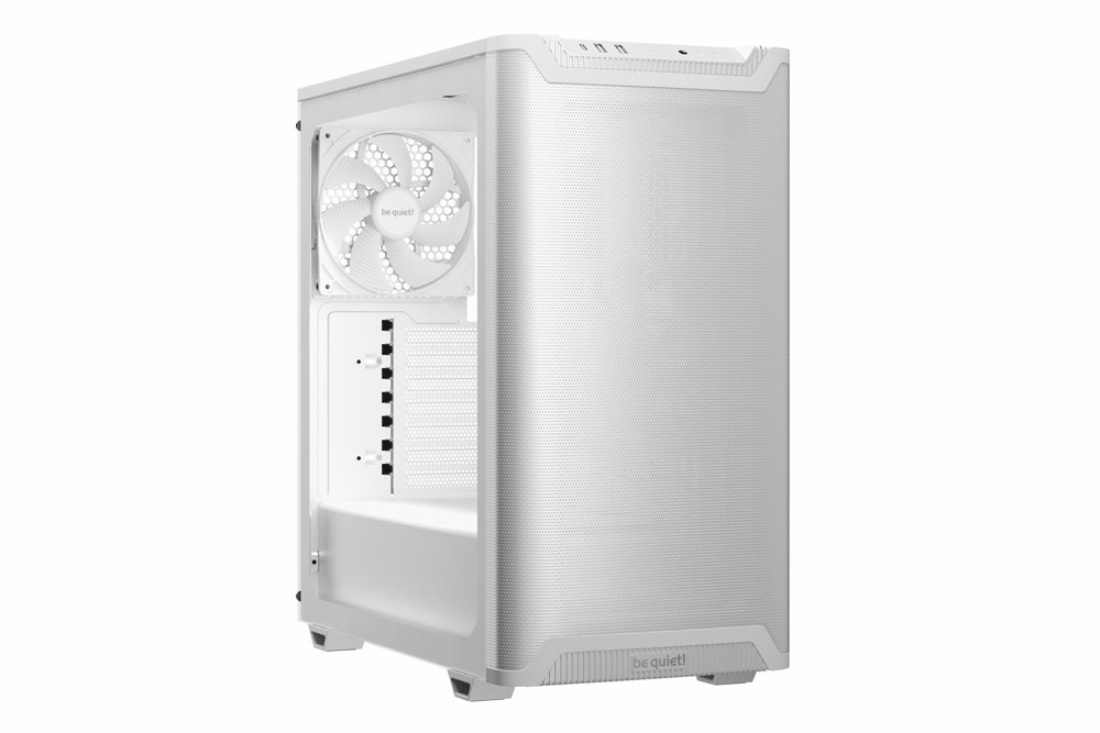 f52bc34139a7d71c17fe72ba1d0761bf998a7ef8a43d8f9722eb293899eae813.jpg be quiet! PURE BASE 501 Airflow Window | Midi Tower Case | Wit - Afbeelding 1