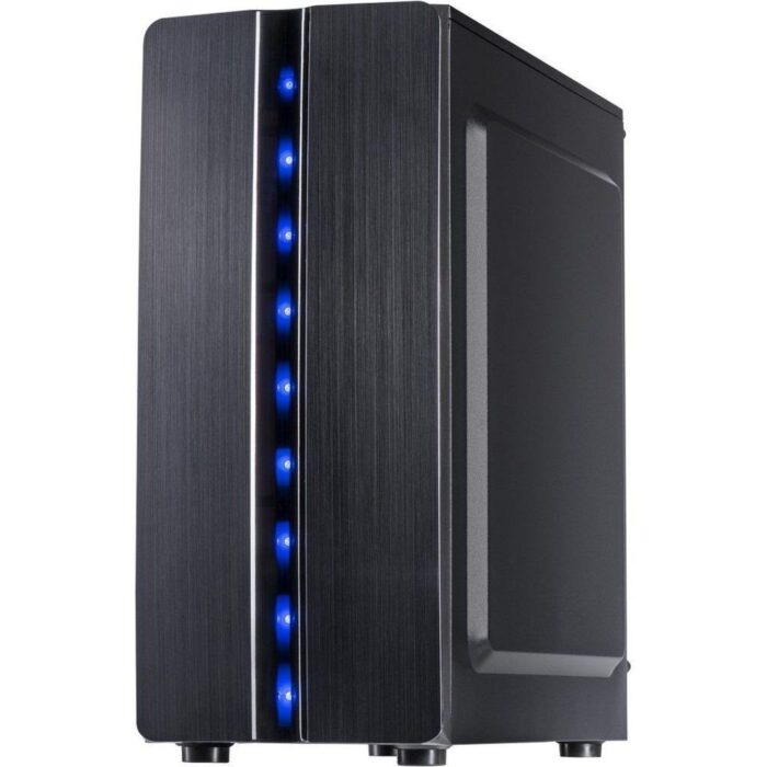Inter-Tech Thunder Blue Light | Midi Tower Case | Zwart | RENEWED - Afbeelding 9