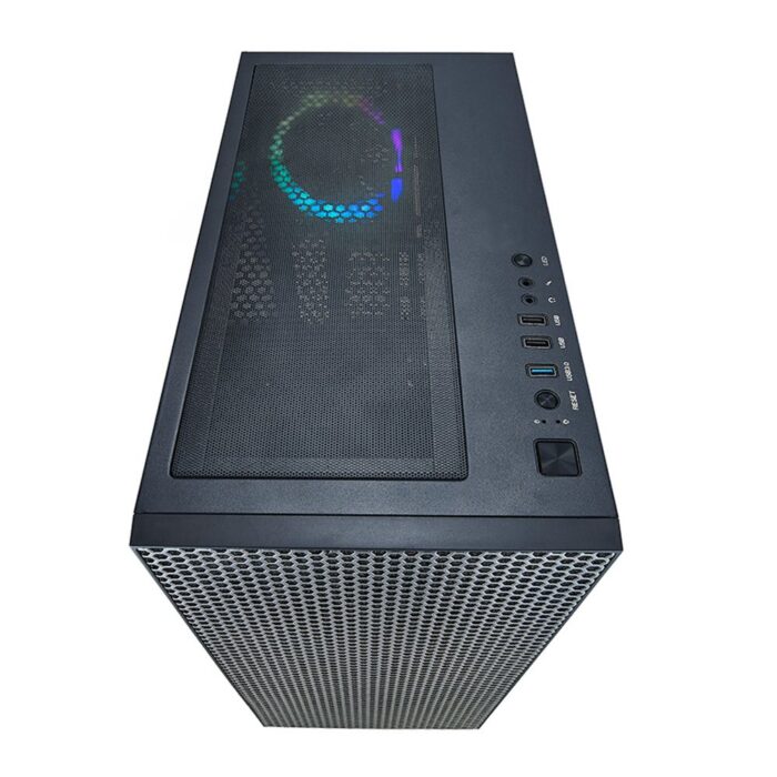 Azza Hive 450 RGB | Midi Tower Case | Zwart - Afbeelding 3