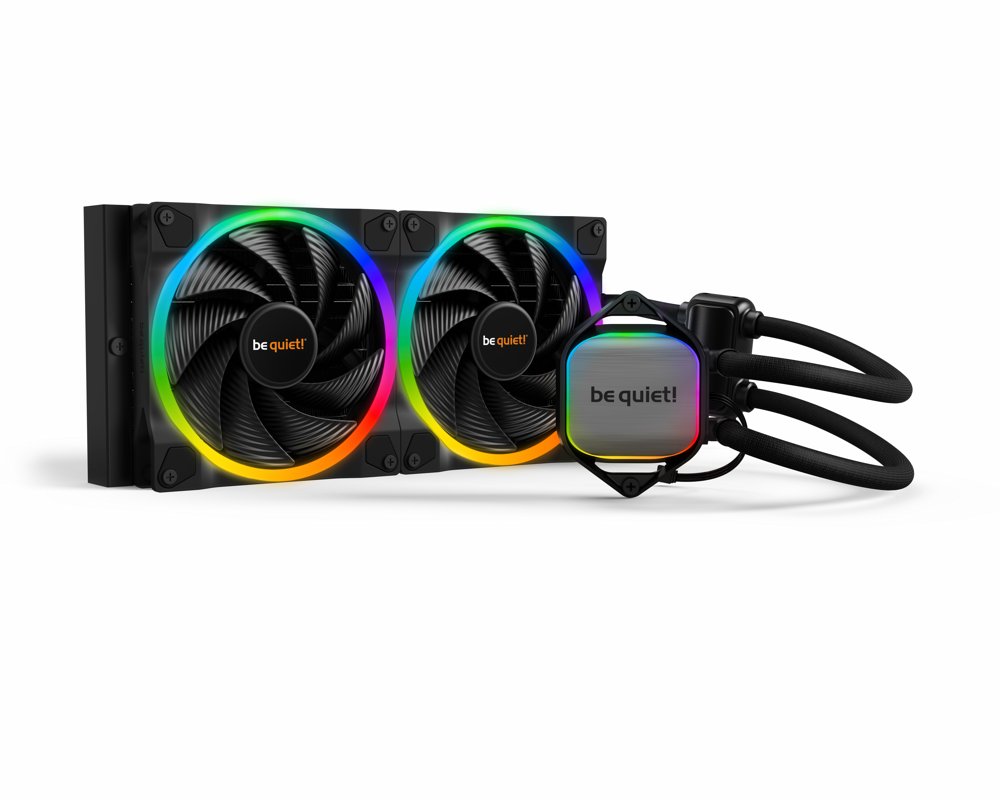 f7560a23e5b1cd63f6eea90083079dfd39eec64a9d637f111f3305b48ea614ab.jpg be quiet! PURE LOOP 2 FX 280mm | All-in-One CPU Waterkoeler | Zwart - Afbeelding 1