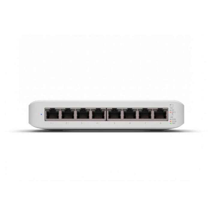 Ubiquiti UniFi Switch Lite 8 PoE | Managed L2 Switch | 8 Poorten | Gigabit Ethernet (10/100/1000) | Power over Ethernet (PoE) | Wit - Afbeelding 3