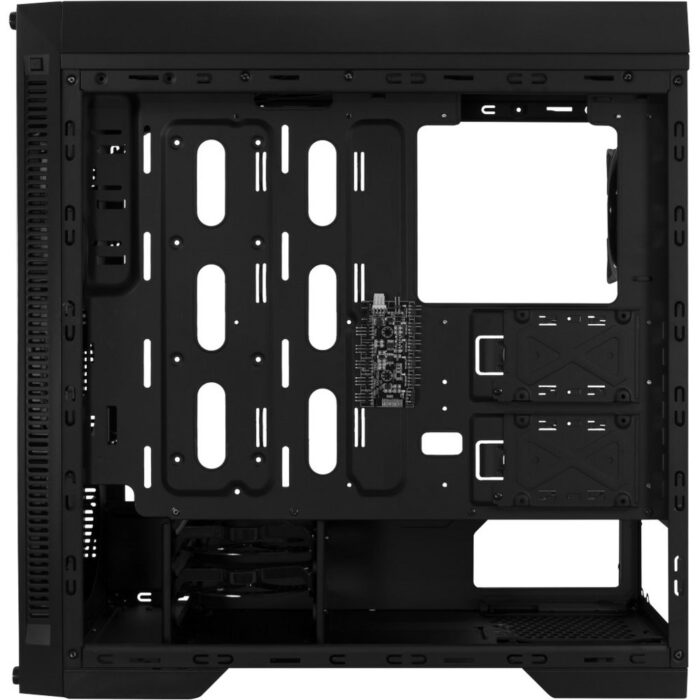 Inter-Tech X-908 Infini2 | Infinity Mirror | Tower Case | USB-C | Zwart - Afbeelding 7