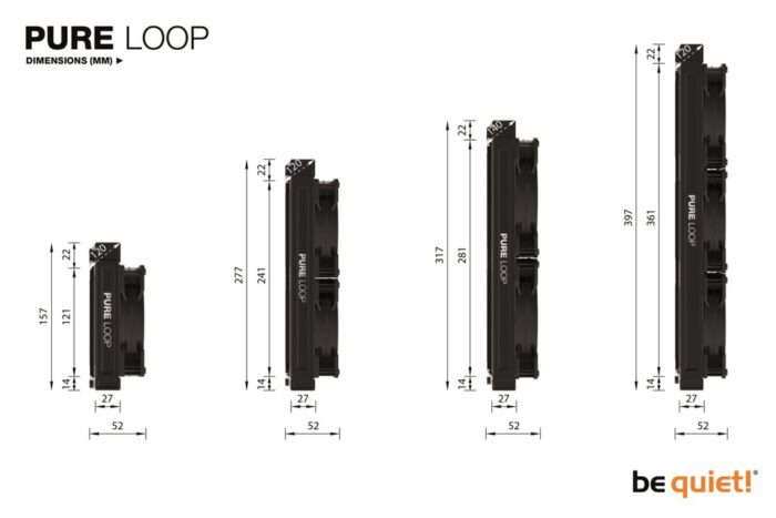 be quiet! PURE LOOP 280mm | All-in-One CPU Waterkoeler - Afbeelding 7